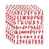 5 Sheets Water Proof Vinyl Sticker House Address Mailbox Number Stickers,1 Inch