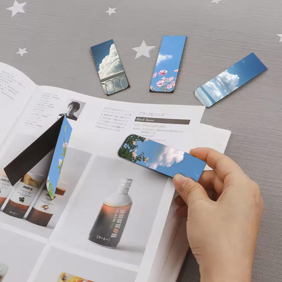 Foldable Magnetic Bookmark: Creative Design for Students, Now In Stock