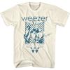 Weezer Μπλε Καρό Κουτί Φυσικό Εναλλακτικό Ροκ Μουσικό Μπάντα Μπλούζες Μπλούζες Ανδρικά Γυναικεία Unisex