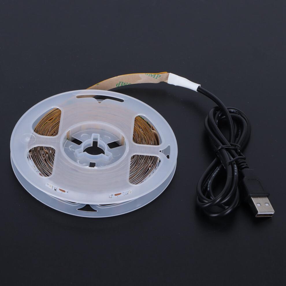 USB LED Strip Lys 5m Blå TV Baggrund Stemningslampe Bar Fest KTV