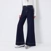 FivePlus Women's Vintage Wide Leg Straight Denim Jeans
