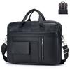 Neue Herren Tasche - Herren Handtasche aus echtem Leder, Laptoptasche aus Rindsleder, 14-Zoll Business Aktentasche mit großem Fassungsvermögen