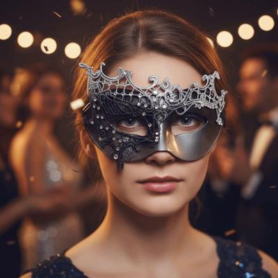 Verfeinerte Strassbesetzte Partymaske Hohlspitzen-Kunststoff-Strassmaske Kostüm-Requisiten Halbgesichts-Spitzenmaske Maskenball-Party