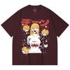 230 Gsm 100% Cotton Chainsaw Man V48 Power Cake Print Unisex Heavy Cotton T Shirt