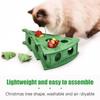 Cat Nail File Toy With Bell Balls Fun Scratching Interactive Felt Pet Supplies Cat Scratch Puzzle Box For Play Training Hunting