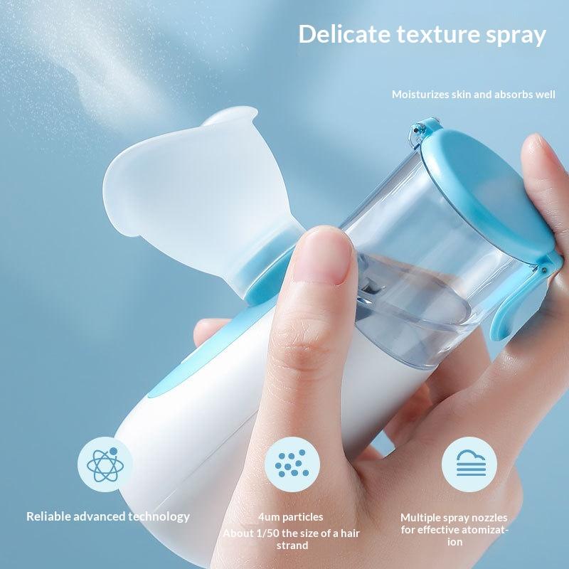Mini Humidifier Facial Steamer Device Beauty Spray Hydrating Apparatus Cold Spray Apparatus Nano Spray Skin Care