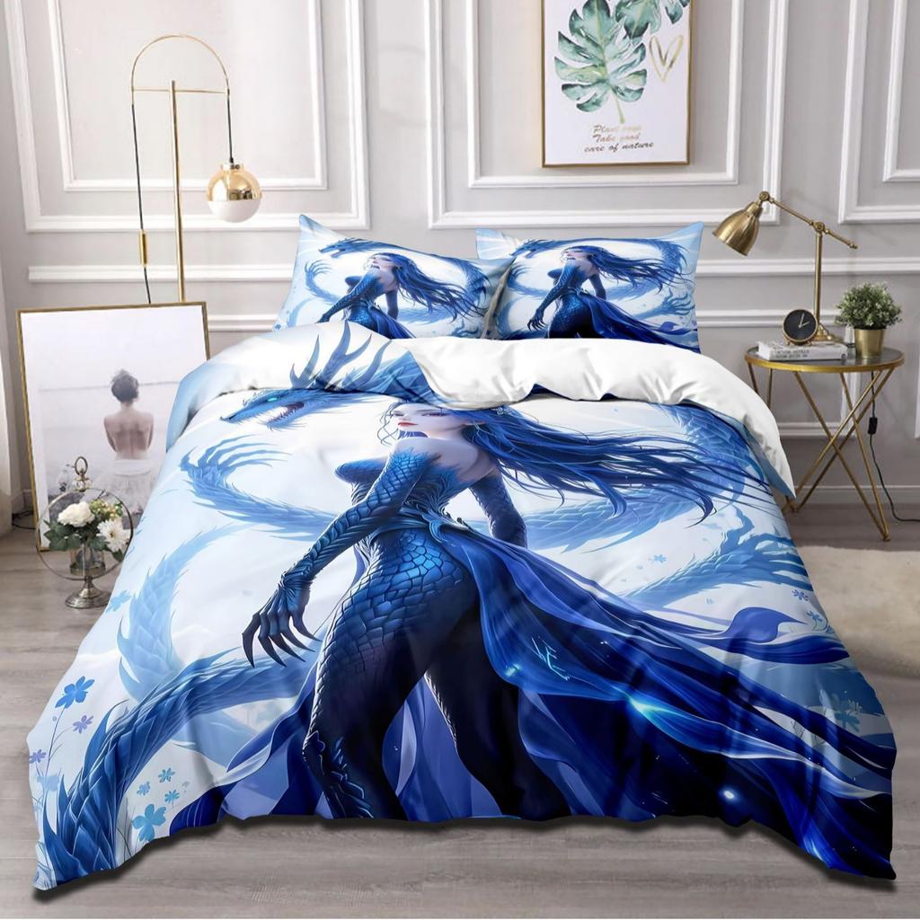 Cartoon Animation Movie Quilt Cover Three-Piece Bedspread