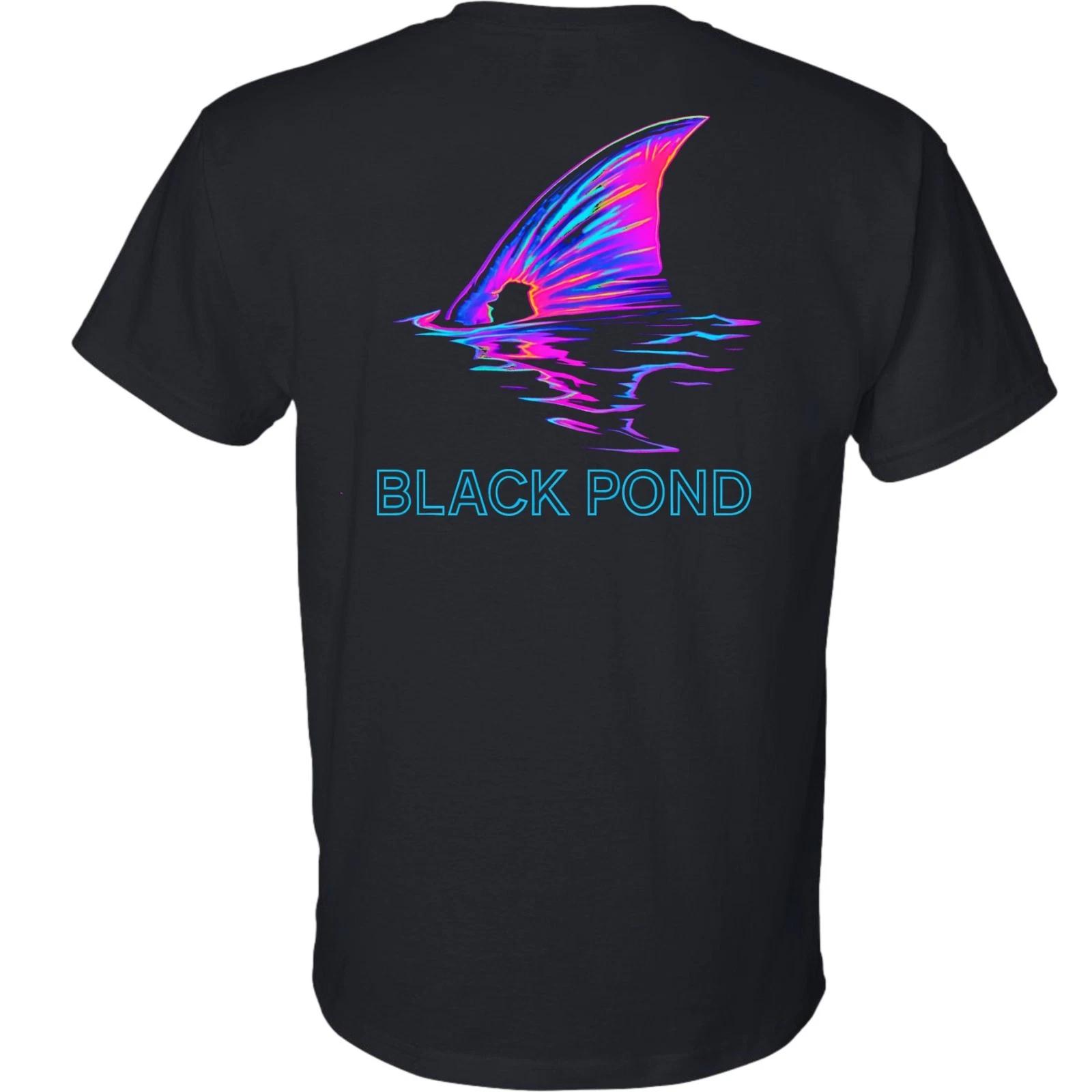 Black Pond Redfish Tailing T-shirt 4XL