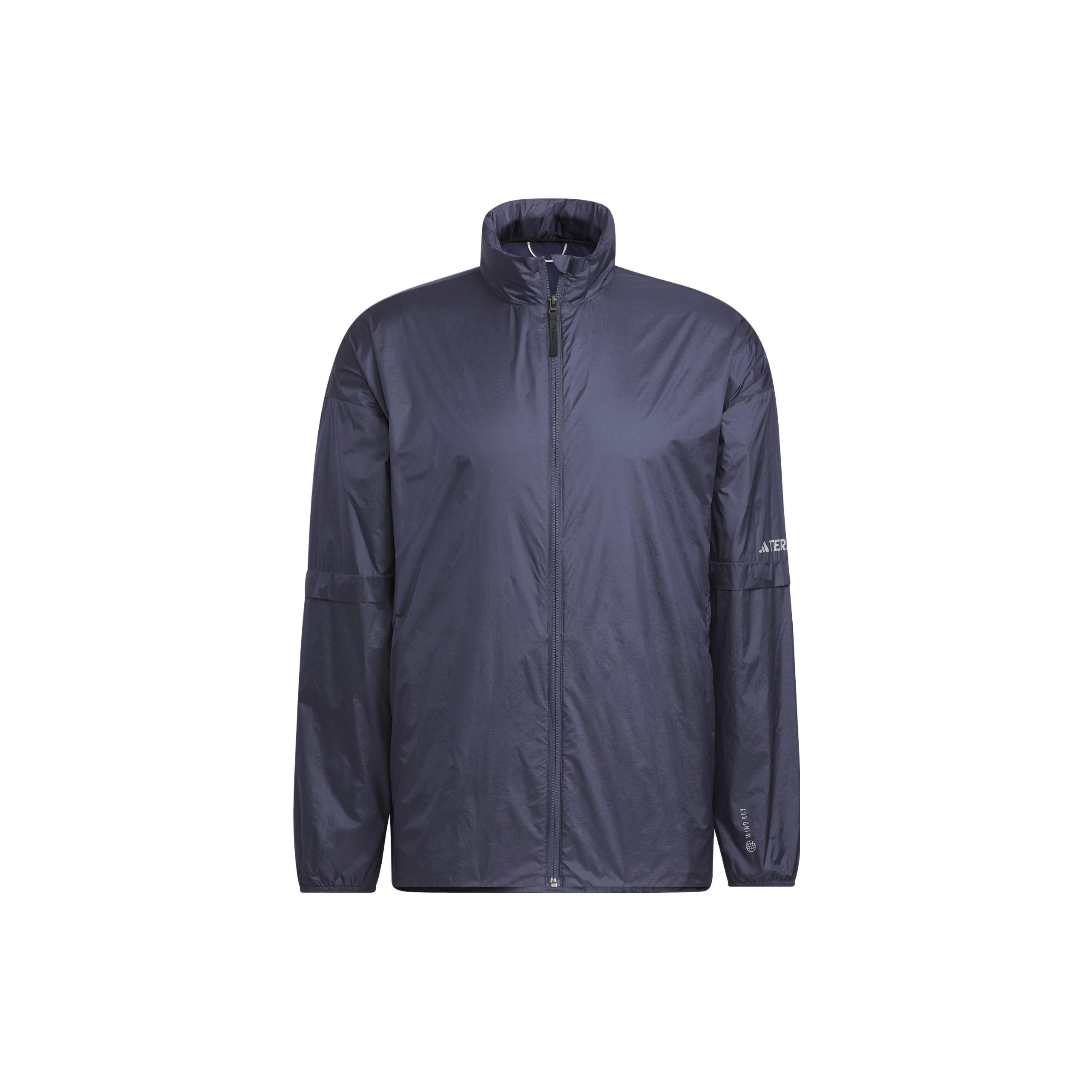 adidas Niuheaven Windbreaker Jacket Asia Sizing  Navy  Men s HY4702 XL