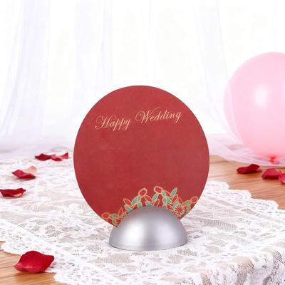 Wedding Table Number Holder Place Card Tabletop Heavy Duty Reserved Sign Stand for Food