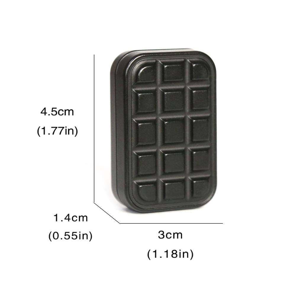 Fidget Slider Chocolate Shaped Magnetic Metal Fidget Toys EDC Adult Fidget Toys ADHD Anxiety Relief Toy Restless Toys