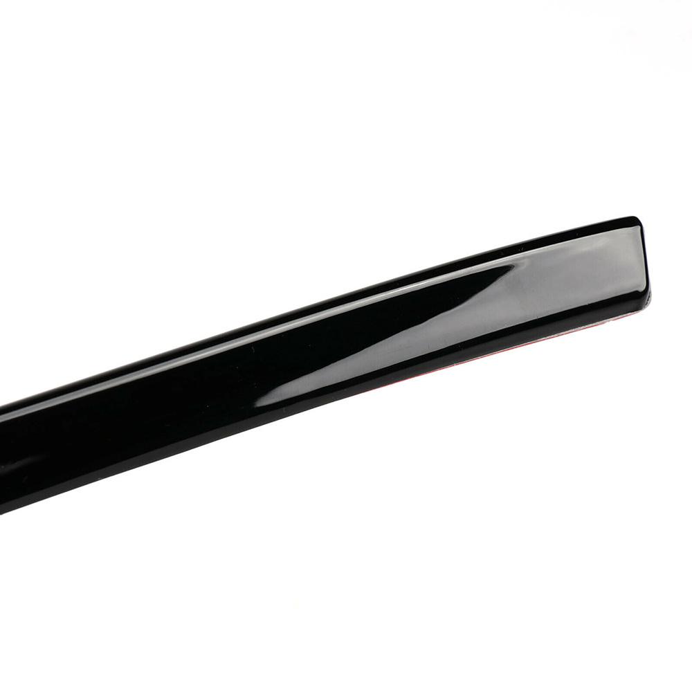 2 buc. ABS, negru strălucitor, eleron pentru geam din spate, aripă laterală pentru VW Golf 7 MK7