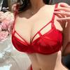 Pure Sexy EU/US Style Thick Push-Up Bra: Enhances Small Bust, Anti-Sagging, with Underwire and Side Support.