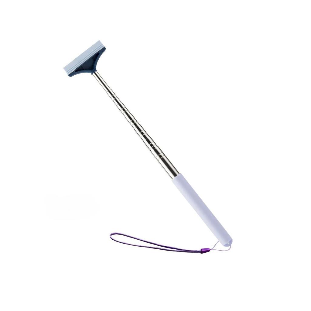 Auto Rückspiegel Wischer Reinigungswerkzeug Auto Glas Beschlagreiniger Schaber Zubehör Griff Teleskop Fensterreinigungsbürste