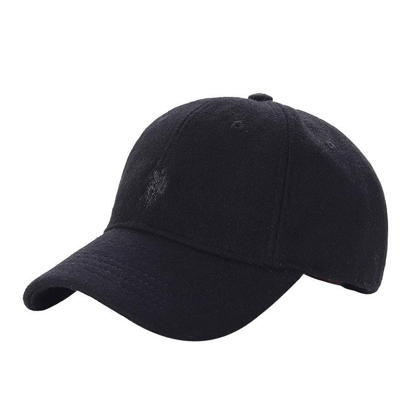 UNS. POLO ASS N. seit 1890 Amerikanische Paul Baseballkappe, Herren Outdoor kältebeständige und warme Wollkappe, Herbst und Winter Baseball