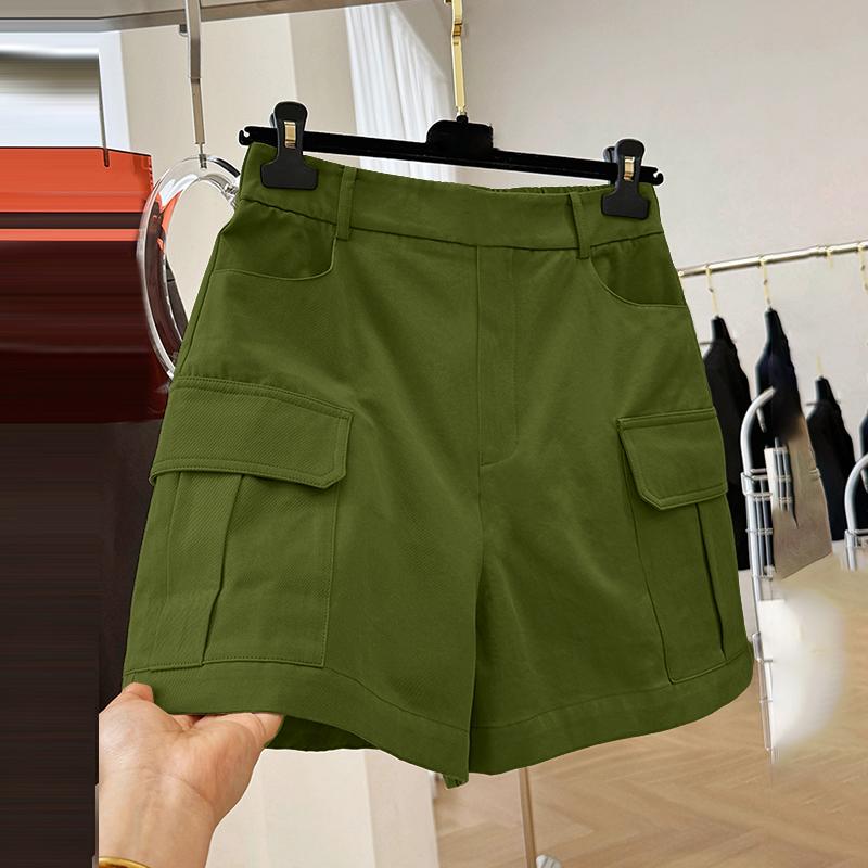 ZANZEA Women Casual Elastic Waist Loose Summer Shorts