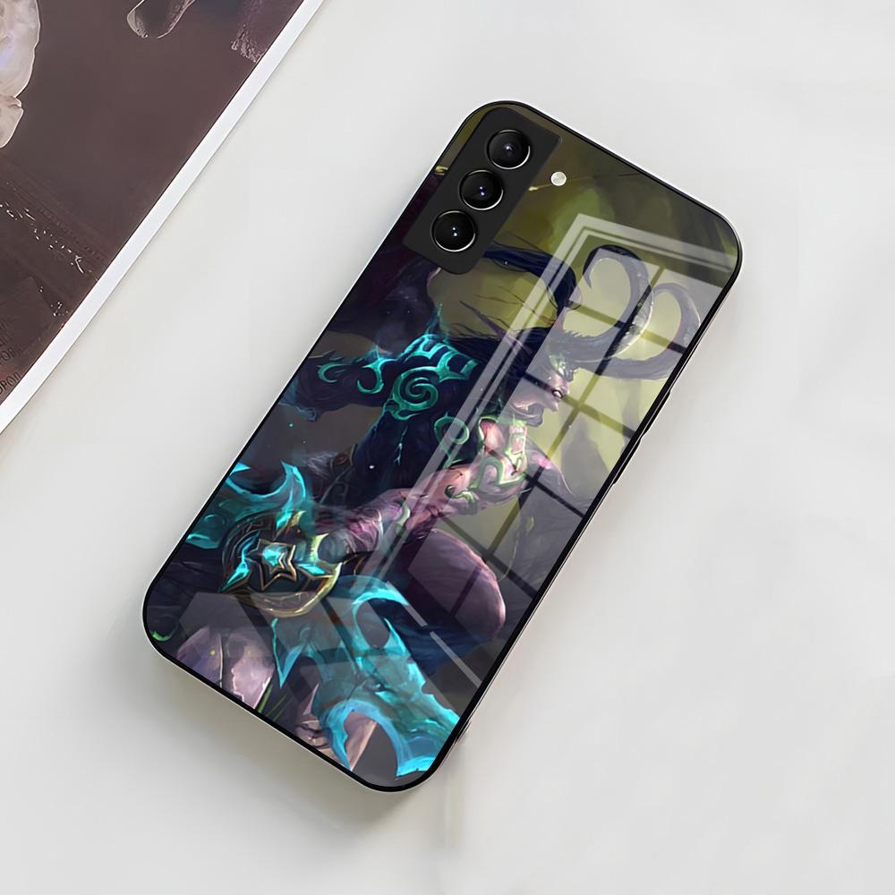 World Of Warcraft Illidan Phone Case For Samsung A56 A36 A26 A16 A15 A25 A35 A55 A14 A34 A24 A54 Glass Case