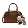 Maillard retro pillow bag women's autumn and winter new portable small square bag versatile single shoulder messenger bag