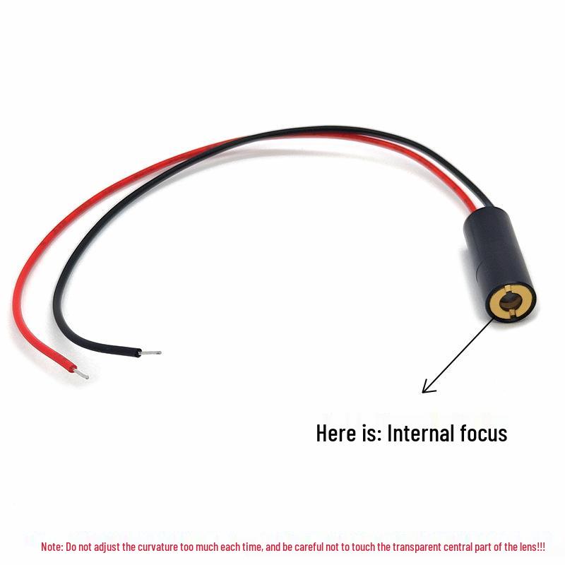 Infrared 980nm 8X21mm 50mW Invisible Laser Module with Dot Point Marking and Internal Focusing