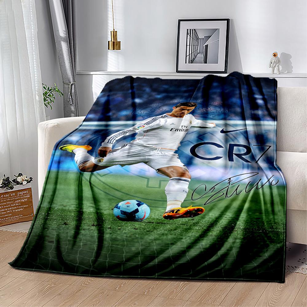 Cristiano Ronaldo 117 Blanket Ultra-Soft Suitable for Bedding Office Chair Bed All-Season Use Modern Style Best Holiday Gift for Friends Family