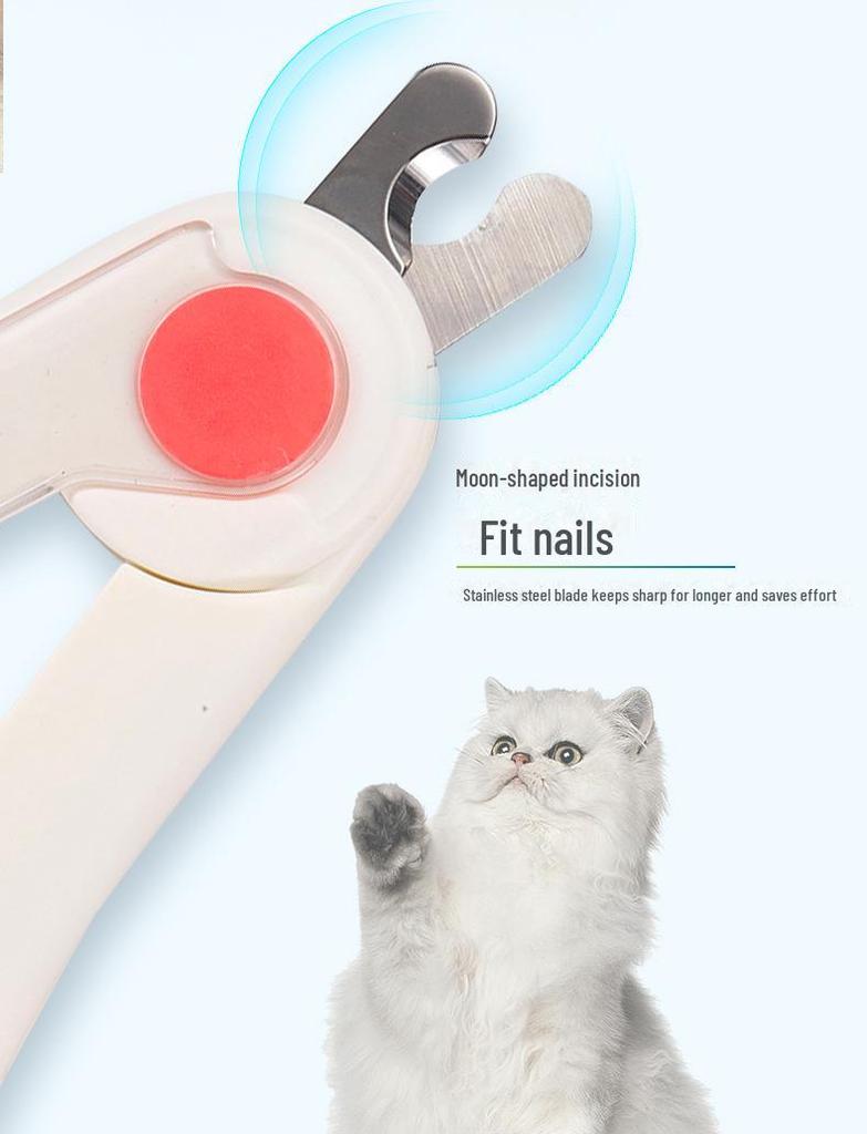 LED Pet Nail Clippers for Dogs and Cats