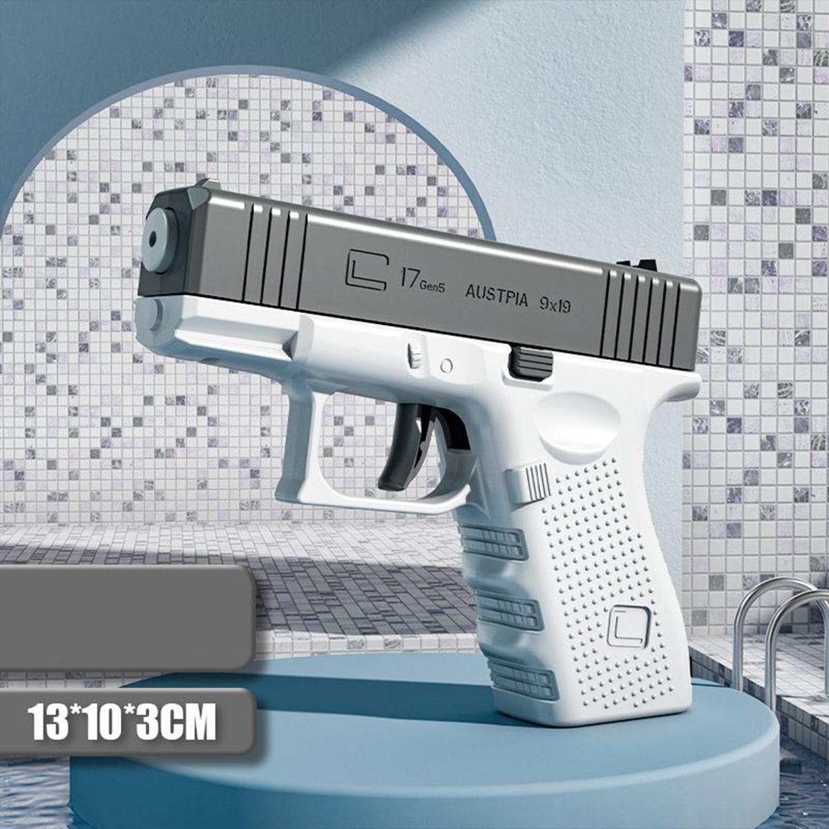 

Іграшковий водяний пістолет M1911 - Потужний водяний бластер для дітей та дорослих, Літній басейн, пляж, на відкритому повітрі, для веселих ігор зі стрільбою сірий