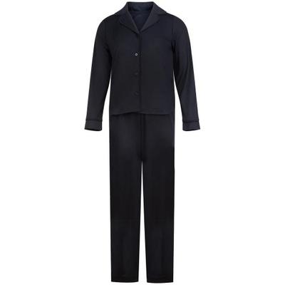 Womens/Ladies Soft Touch Long-Sleeved Pyjama Set