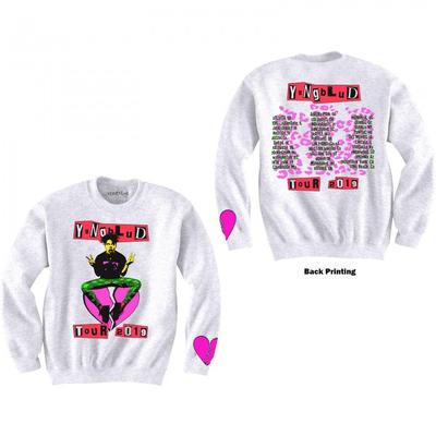 Yungblud Unisex Adult Tour Back & Sleeve Print Sweatshirt