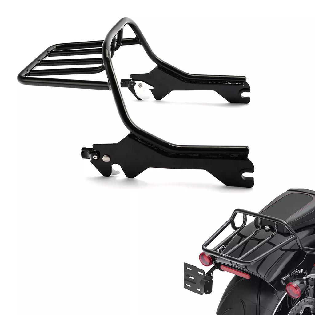 Motorcycle Two-Up Luggage Rack For Harley Breakout FXBRS Fat Boy FLFBS 2018-2024