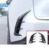 LAPETUS Rear Bumper Air Vent Outlet Cover Trim for Lexus NX 260 350h 2022-2025 ABS Carbon Fiber Look 2 Pcs/Set