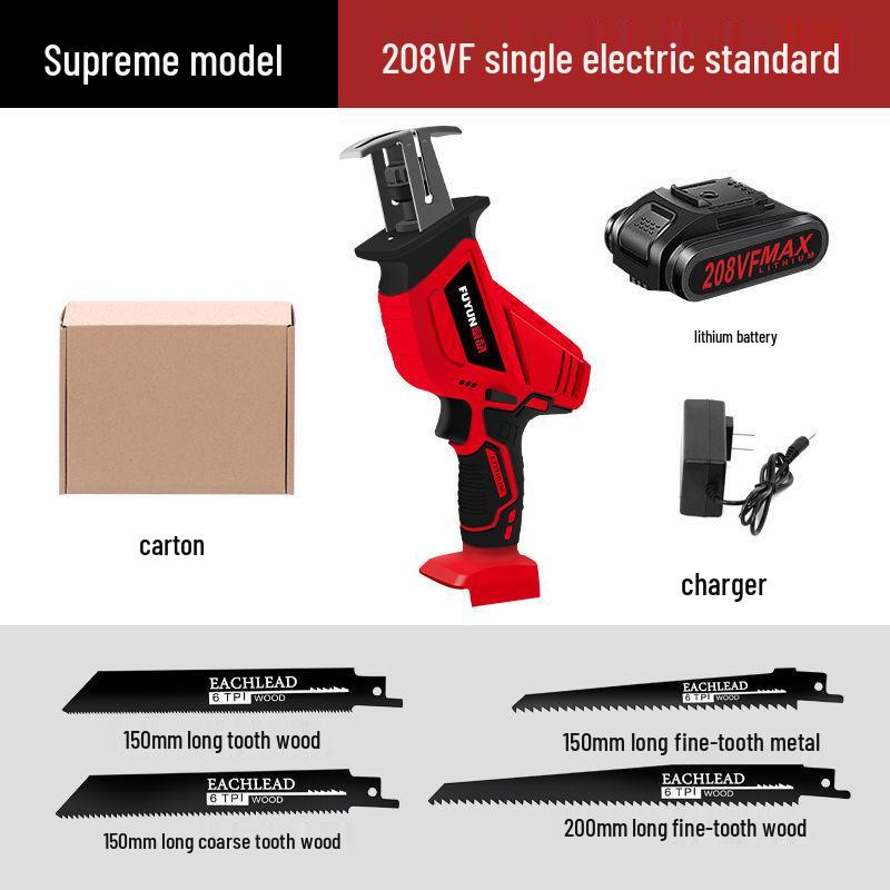 Professionelle Akku-Säbelsäge für den Haus- und Außenbereich
