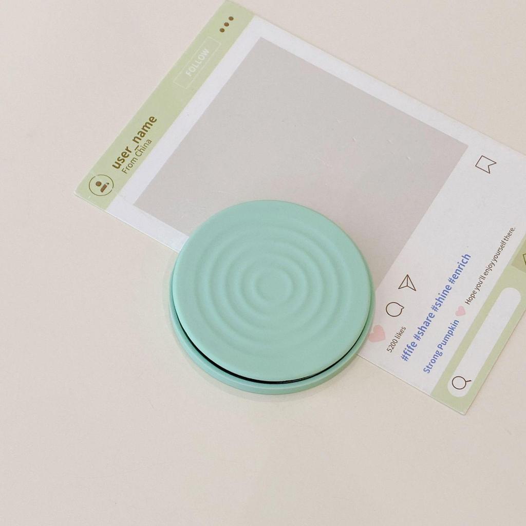 Water Ripple Silicone Phone Case with Magnetic Folding Stand