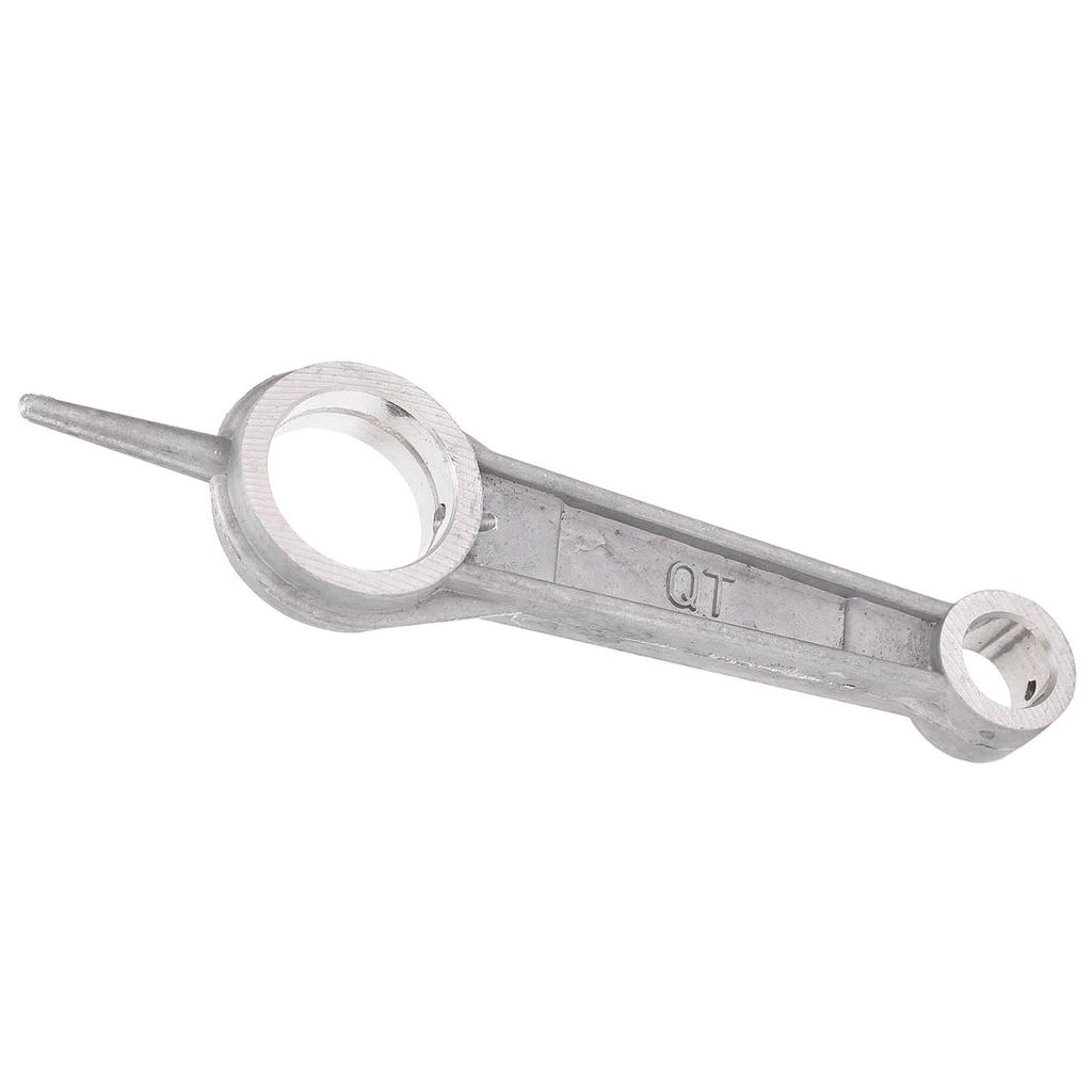 Vevstake Vevaxel Gjuten Aluminium Dubbelhål Luftkompressor Kolvtillbehör 12x23x85