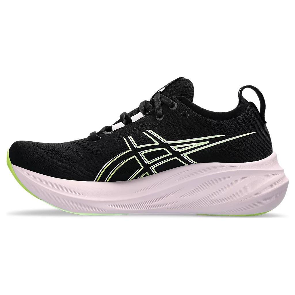

Кроссовки ASICS Gel-Nimbus 26 Черный Неоновый Лайм (Женский)(1012B601-004) 37