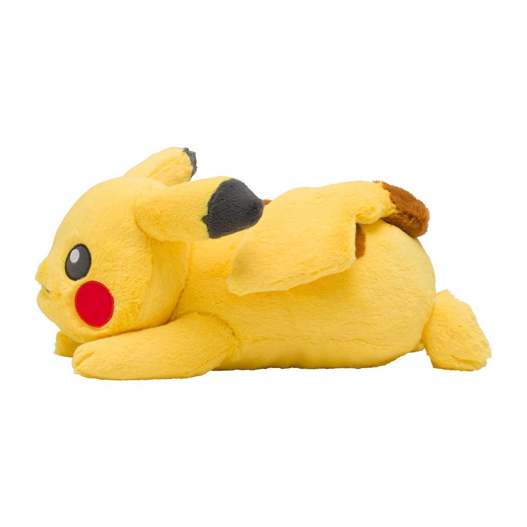 Pokemon Center Original Fluffy Hugging Plush Toy Pikachu 30x28x41 (H×W×Dcm)
