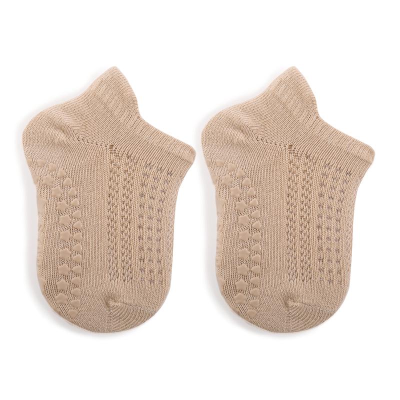 Bawełniane skarpetki antypoślizgowe dla niemowląt i małych dzieci - styl wiosenno-jesienny