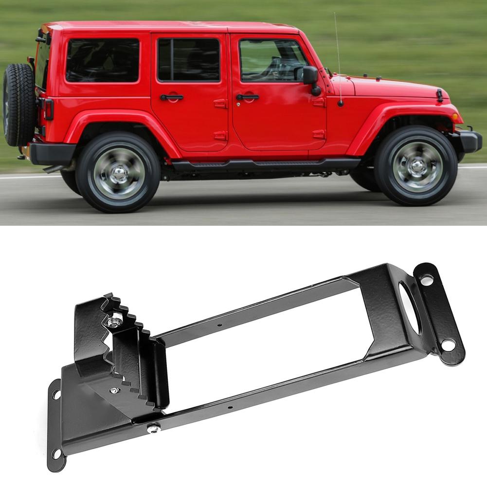 Car Hinge Foot Rest Peg Side Step Exterior Door Pedal Fit for Jeep Wrangler JK&Unlimited