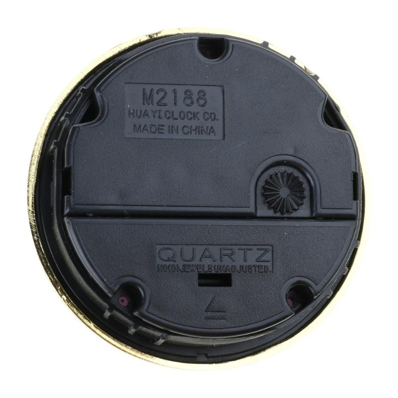 Vintage Clock Inserts Small Face Quartzs Clock Movement Roman Numeral Round Clocks Diameter 65mm DIY Parts Accessories