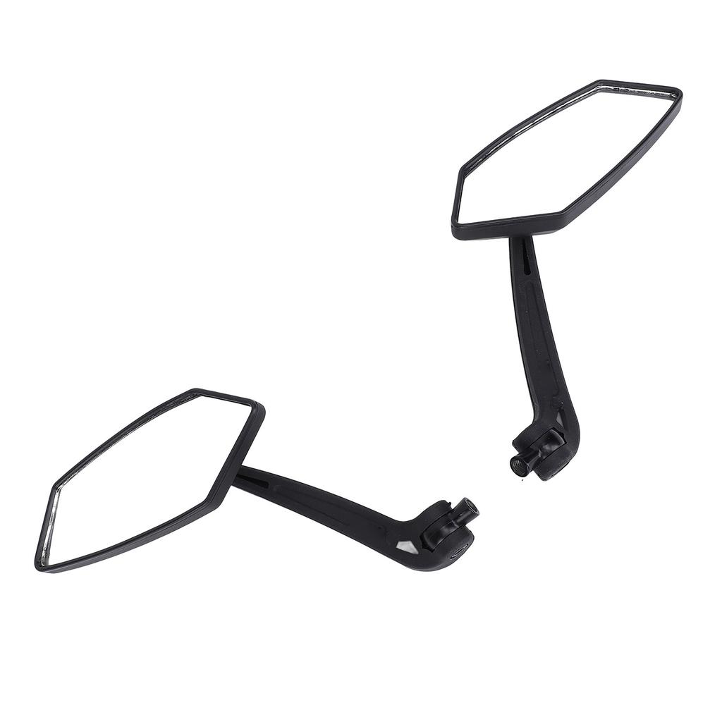 Motorcycle Rearview Mirror 360 Degree Adjustable Safety Rotating Handlebar Mirror for Motorbike