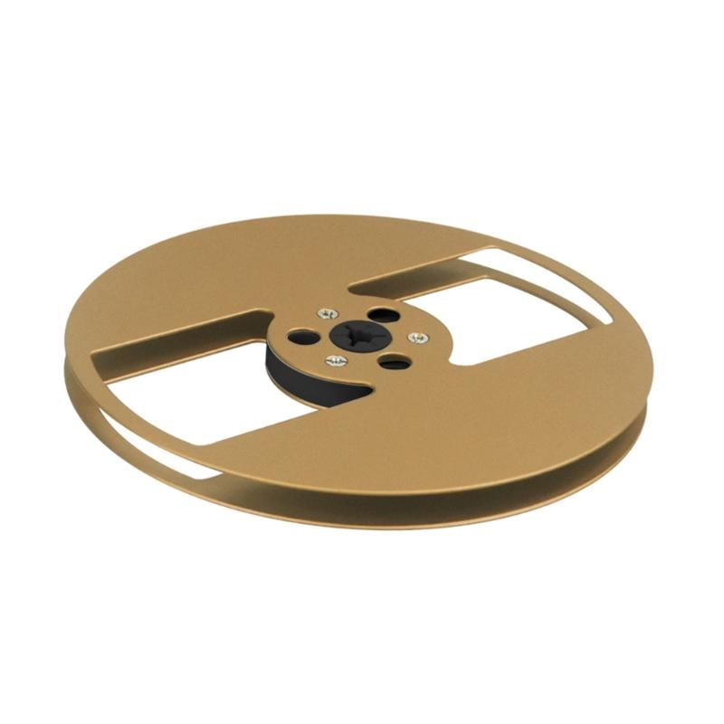 Replacement 7inch Aluminum Recording Takeup Reel for 1/4" Reel To Reel Tape, 2 Hole Model for Sound Decks