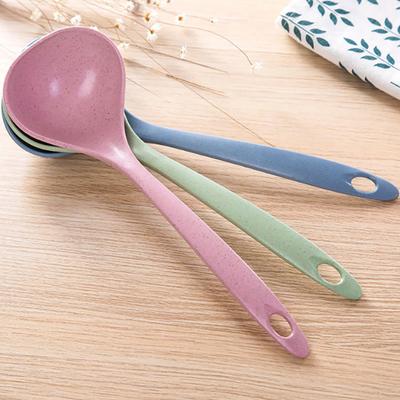 Spoon Durable Eco-friendly Simple Design Creative Plastic Soup Spoon for Home