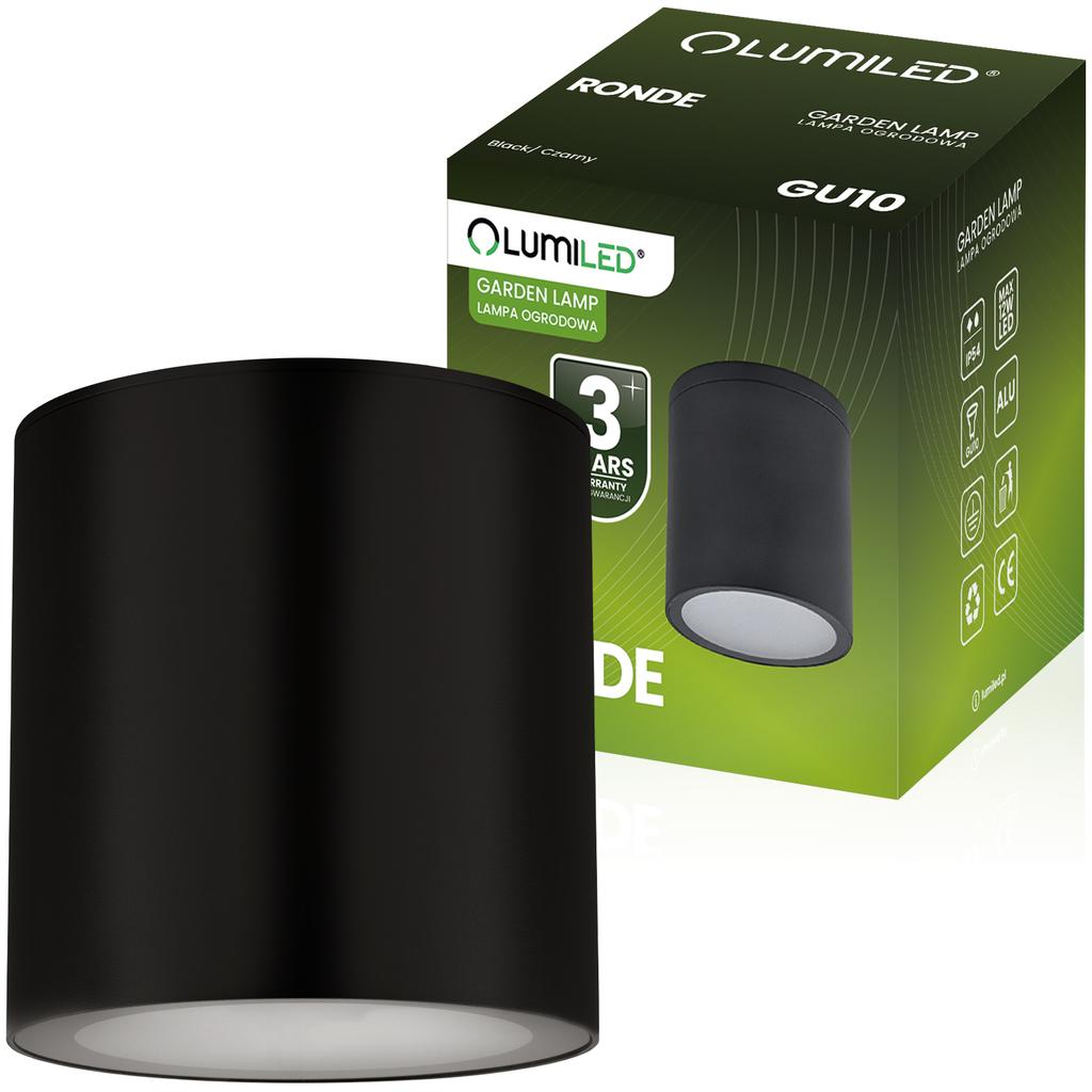 Oprawa Natynkowa Tuba Lampa Ogrodowa Zewnętrzna Gu10 Led Ip54 Okrągła 95Mm Ronde Lumiled