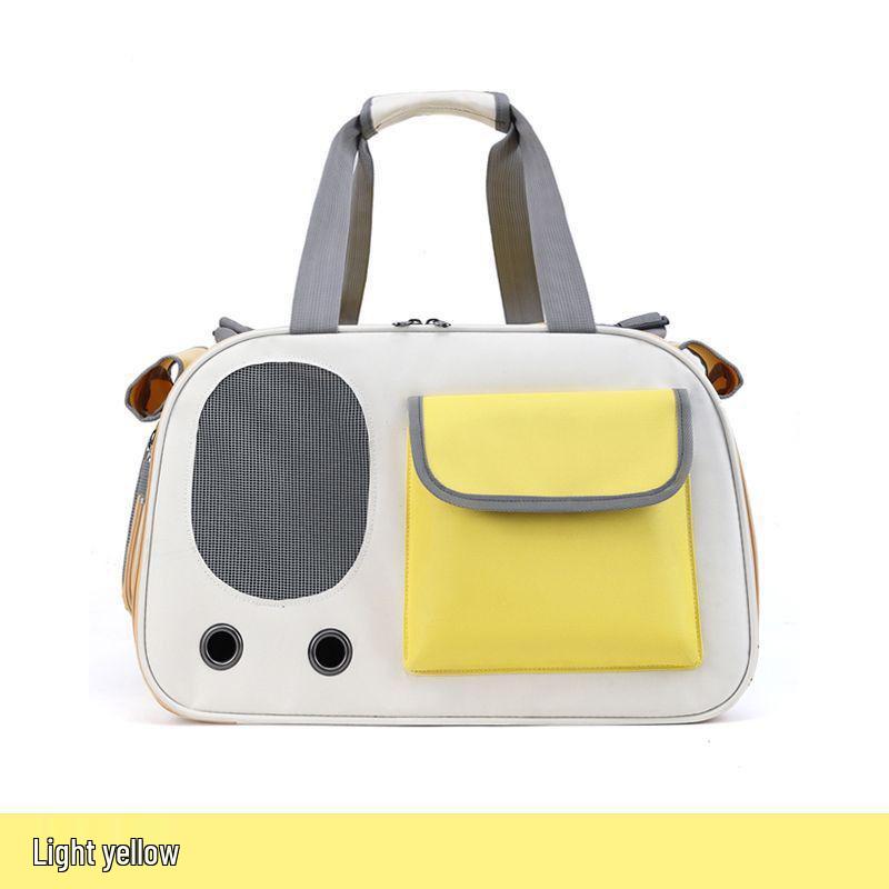 Travel-Ready Breathable Crossbody Pet Carrier: Stylish, Versatile & Lightweight for Your Pet's Freedom