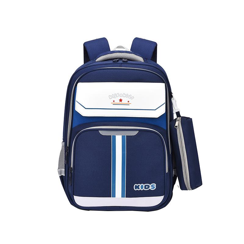 Children's Trolley Schoolbag for Primary School Boys and Girls British Style Stairs Climbing Dual purpose Backpack