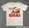 Vintage Chai Tea Shirt, Masala Chai Graphic Tee, Comfort Colors Unisex Gift For Lovers