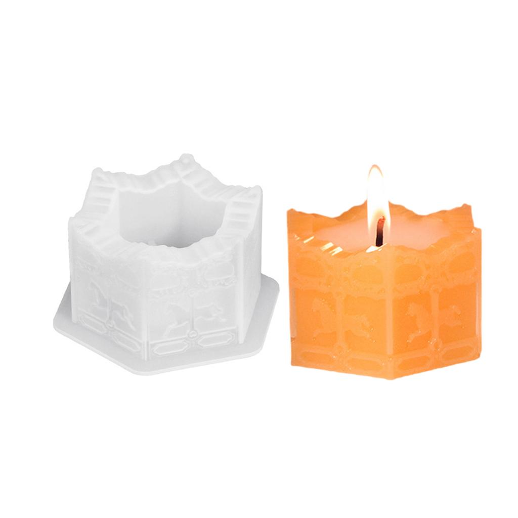 Durable Silicone Scented Candle Ornament Mold For Making Creative Candle Cups And Functional Storage Containers