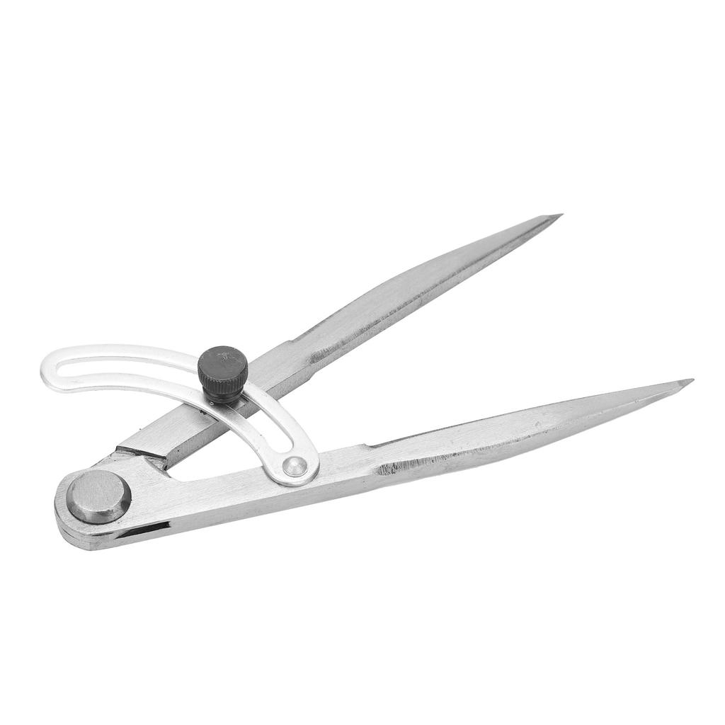 Wing Compass Caliper Leather Edge Spacing Taper Measuring Marking Divider Caliper 150mm