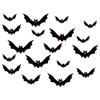 Spooky Bats Wall Decor with Eyes Simulation Bat Pendant Hanging Spooky Bats  Haunted House
