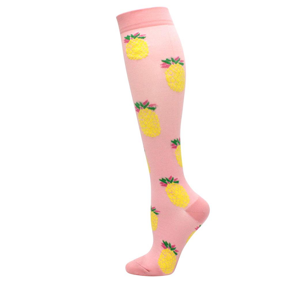 Neue Kompressionsstrümpfe Druck Pflegesocken für Ödeme, Diabetes, Krampfadern, Durchblutung Sportsocken