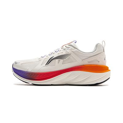 Li Ning Leisurely Running Shoes Men's Low Top Mist White ARSV027-2